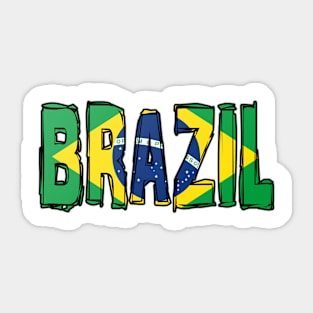 Brazil Sticker